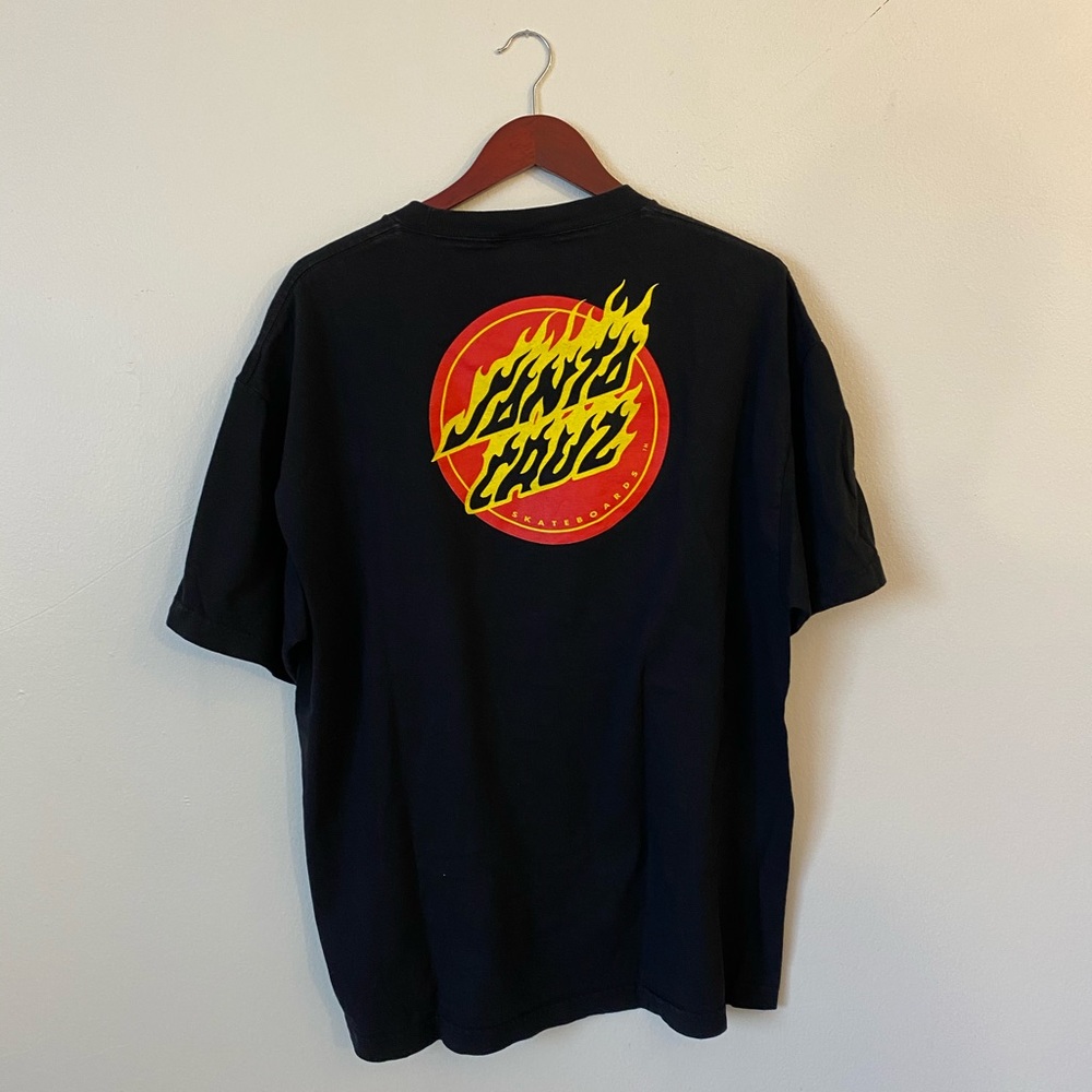 Santa Cruz XL Flames T Shirt
